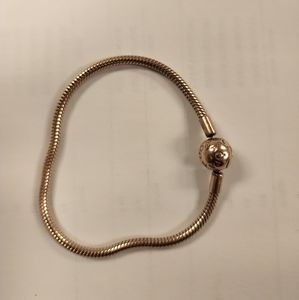 RoseGold Pandora Charm Bracelet